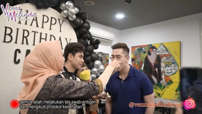 Momen ultah Athalla Naufal YouTube/Venna Melinda Channel Momen ultah Athalla Naufal YouTube/Venna Melinda Channel