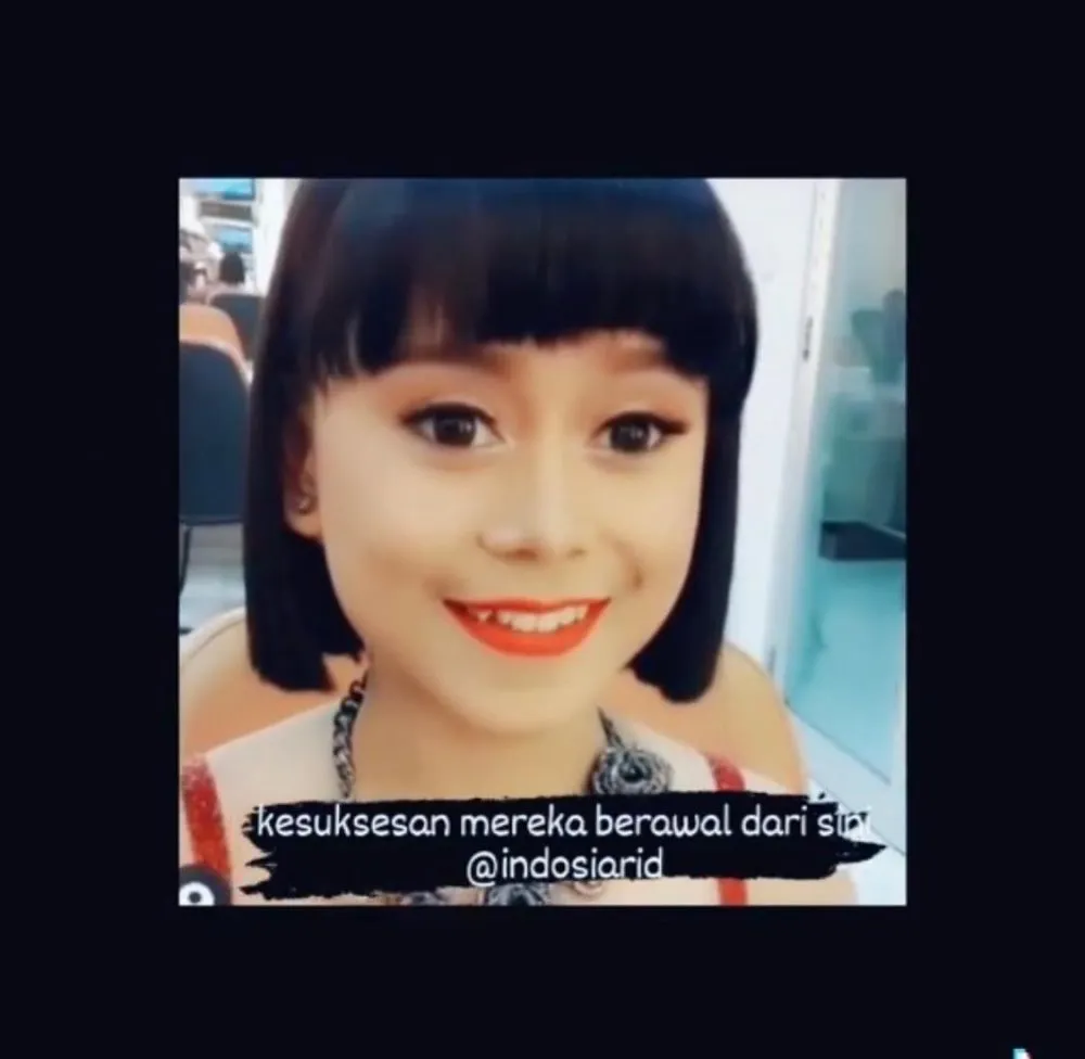 Gaya rambut Lesty Kejora saat jadi kontestan D'Academy dari berbagai sumber