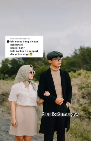 Pria ini ungkap alasan pacarnya milih tampil botak TikTok