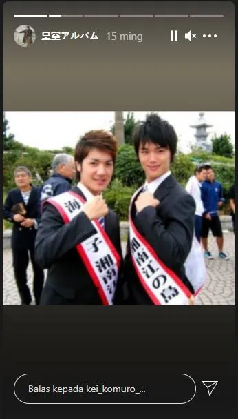 potret kei komuro © 2021 Instagram potret kei komuro © 2021 Instagram