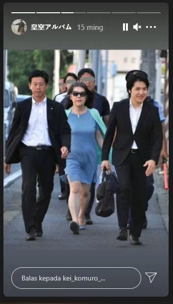 potret kei komuro © 2021 Instagram potret kei komuro © 2021 Instagram