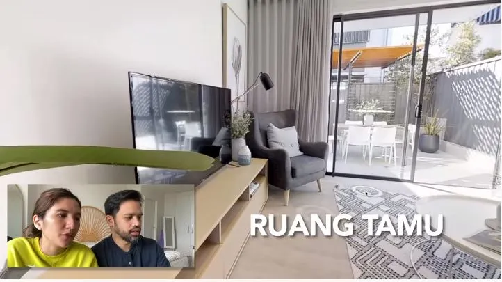 potret hunian acha sinaga di australia © YouTube potret hunian acha sinaga di australia © YouTube