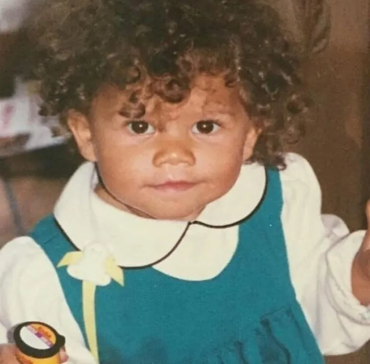 Potret masa kecil Zendaya Instagram/@zendaya Potret masa kecil Zendaya Instagram/@zendaya