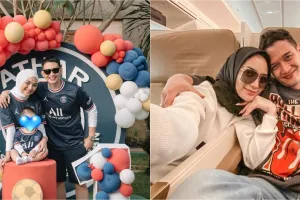 Meriahnya ultah 7 anak seleb tema olahraga, dekorasi hingga kue unik