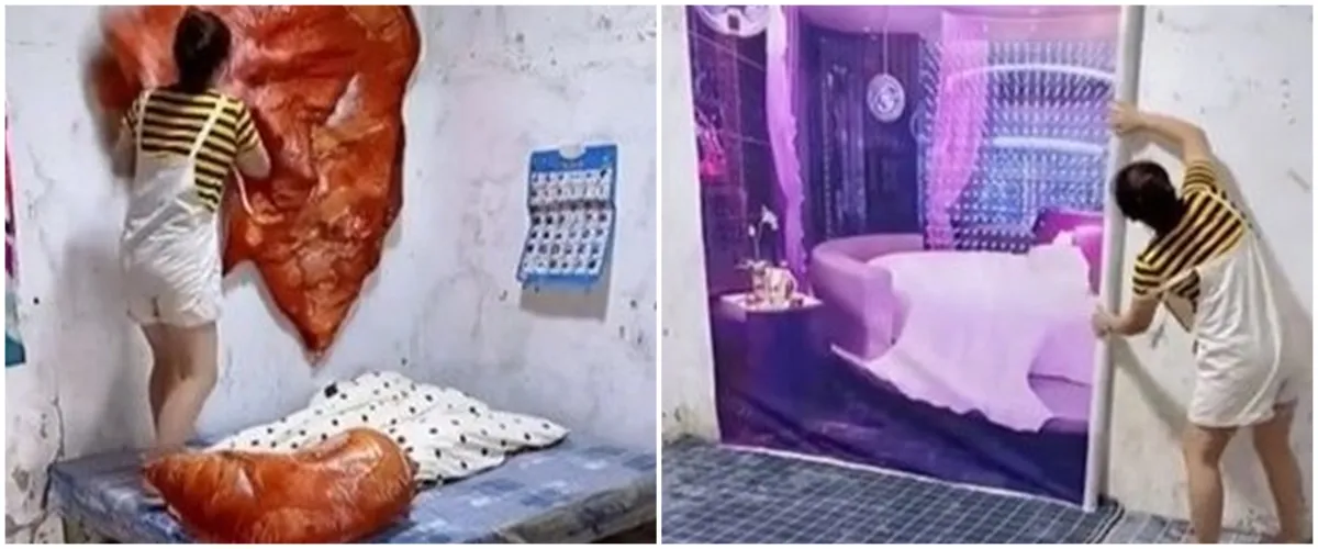 Awalnya penuh sampah, transformasi kamar tidur ini jempolan