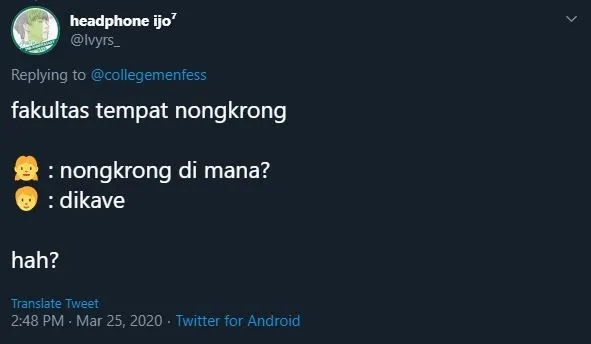 Pelesetan nama jurusan © 2021 brilio.net