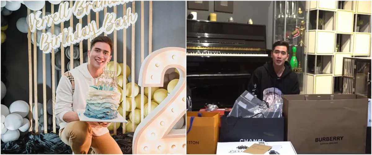 7 Potret kado ultah mewah Verrel Bramasta, dari turntable hingga raket