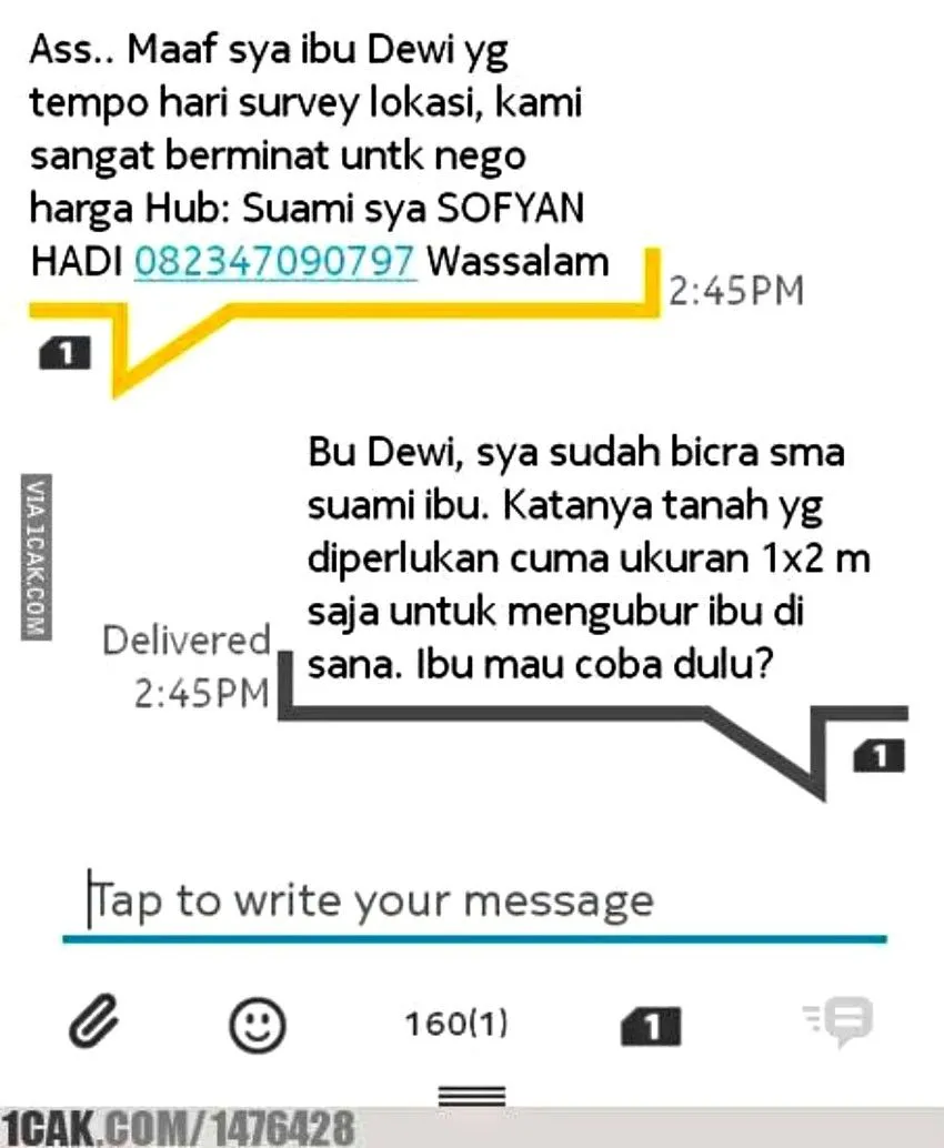 27 Balasan SMS penipuan ini kocak berbagai sumber 27 Balasan SMS penipuan ini kocak berbagai sumber