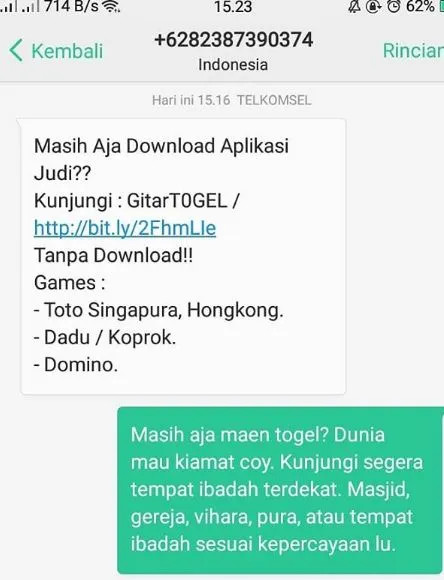 27 Balasan SMS penipuan ini kocak berbagai sumber 27 Balasan SMS penipuan ini kocak berbagai sumber