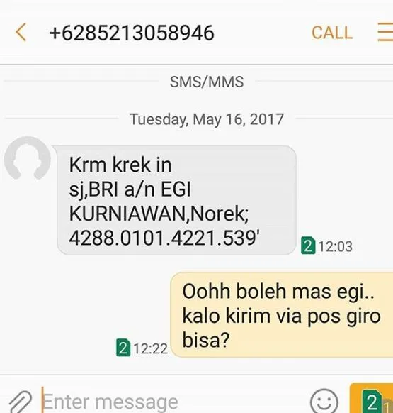 27 Balasan SMS penipuan ini kocak berbagai sumber 27 Balasan SMS penipuan ini kocak berbagai sumber