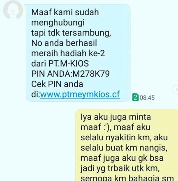 27 Balasan SMS penipuan ini kocak berbagai sumber 27 Balasan SMS penipuan ini kocak berbagai sumber