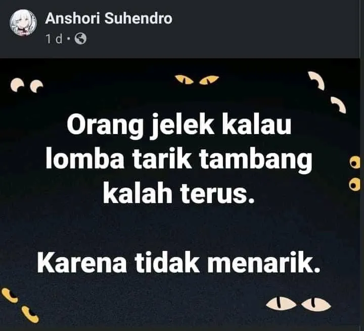 status FB guyonan singkat yang lucu abis © 2021 instagram.com status FB guyonan singkat yang lucu abis © 2021 instagram.com