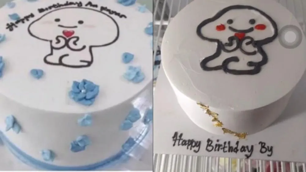 bento cake gagal © 2021 TikTok