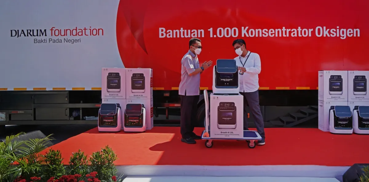 Djarum Foundation donasikan 1000 unit konsentrator oksigen