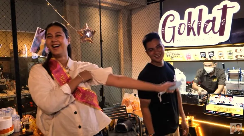 Momen kejutan ultah Paula Verhoeven YouTube/Baim Paula Momen kejutan ultah Paula Verhoeven YouTube/Baim Paula