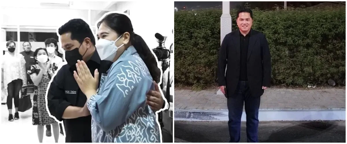 Anniversary ke-23, Erick Thohir beri istri kejutan anak kambing