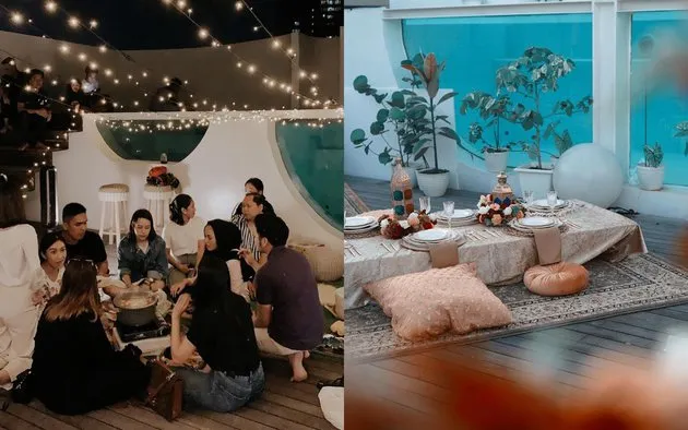 potret kolam renang seleb di rooftop © berbagai sumber potret kolam renang seleb di rooftop © berbagai sumber