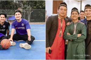 7 Potret kedekatan Alvin Faiz dan Zikri Daulay, bertemu lewat kajian