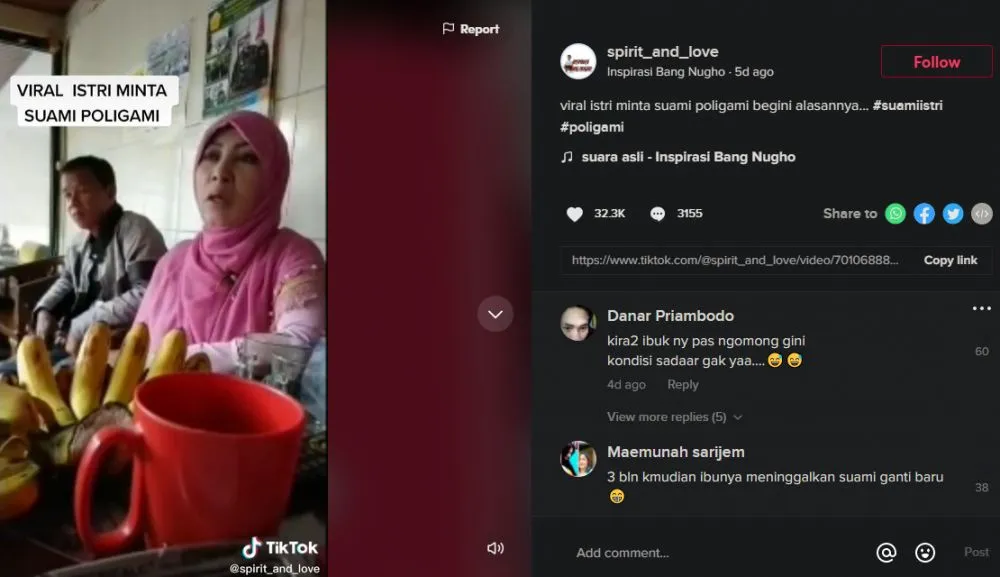 Viral seorang wanita rela dipoligami Instagram Viral seorang wanita rela dipoligami Instagram
