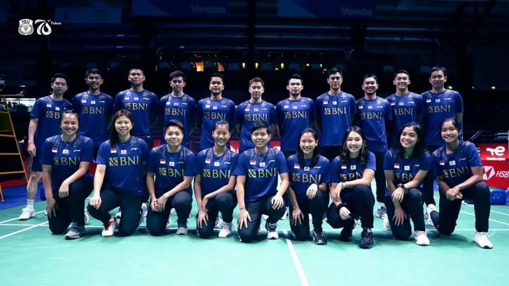 Hasil sementara Piala Sudirman © Instagram