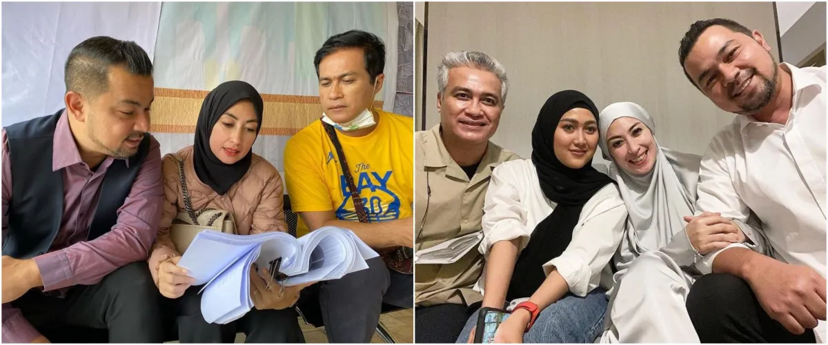 9 Momen kompak Annisa Trihapsari dan mantan suami, syuting bareng