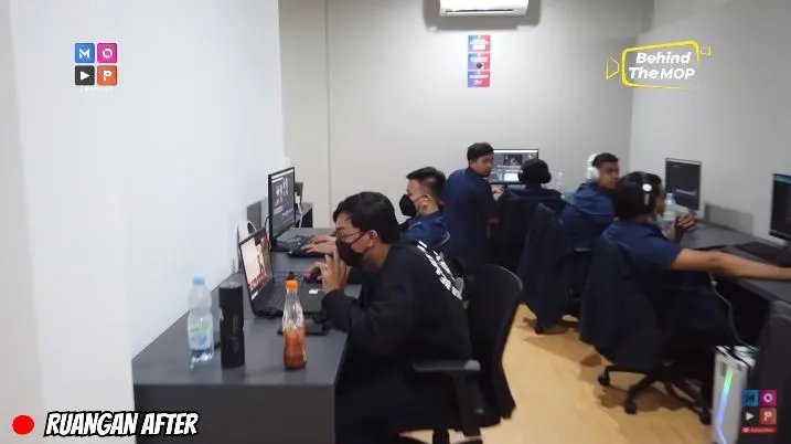 penampakan kantor ruben onsu © YouTube