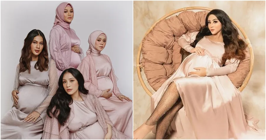 outfit hamil Margin dan Lesty © 2021 berbagai sumber outfit hamil Margin dan Lesty © 2021 berbagai sumber