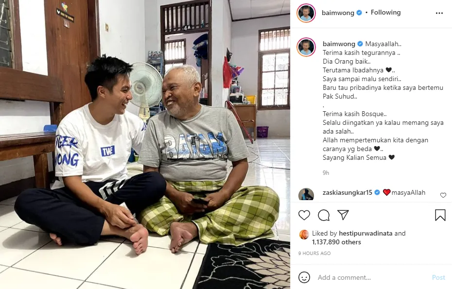 Baim Wong kehilangan jutaan subscriber Berbagai sumber
