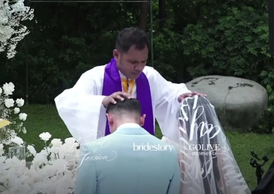 Momen pemberkatan Jessica Iskandar © Instagram