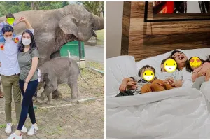 Potret 6 pemain sinetron GGS saat momong anak, gayanya natural