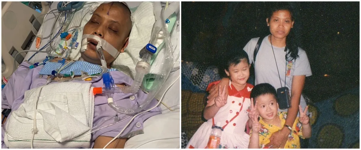 Kisah haru keluarga galang dana untuk ART yang sakit aneurisma otak