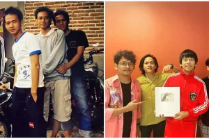 7 Potret dulu dan kini Rian D'Masiv, konsisten dengan gaya rambut poni