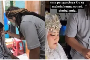 Anak band bantu istri jadi MUA selama pandemi, riasannya dipuji