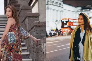Gemar traveling, ini 9 beda gaya Jessica Iskandar dan ipar Elize Maria