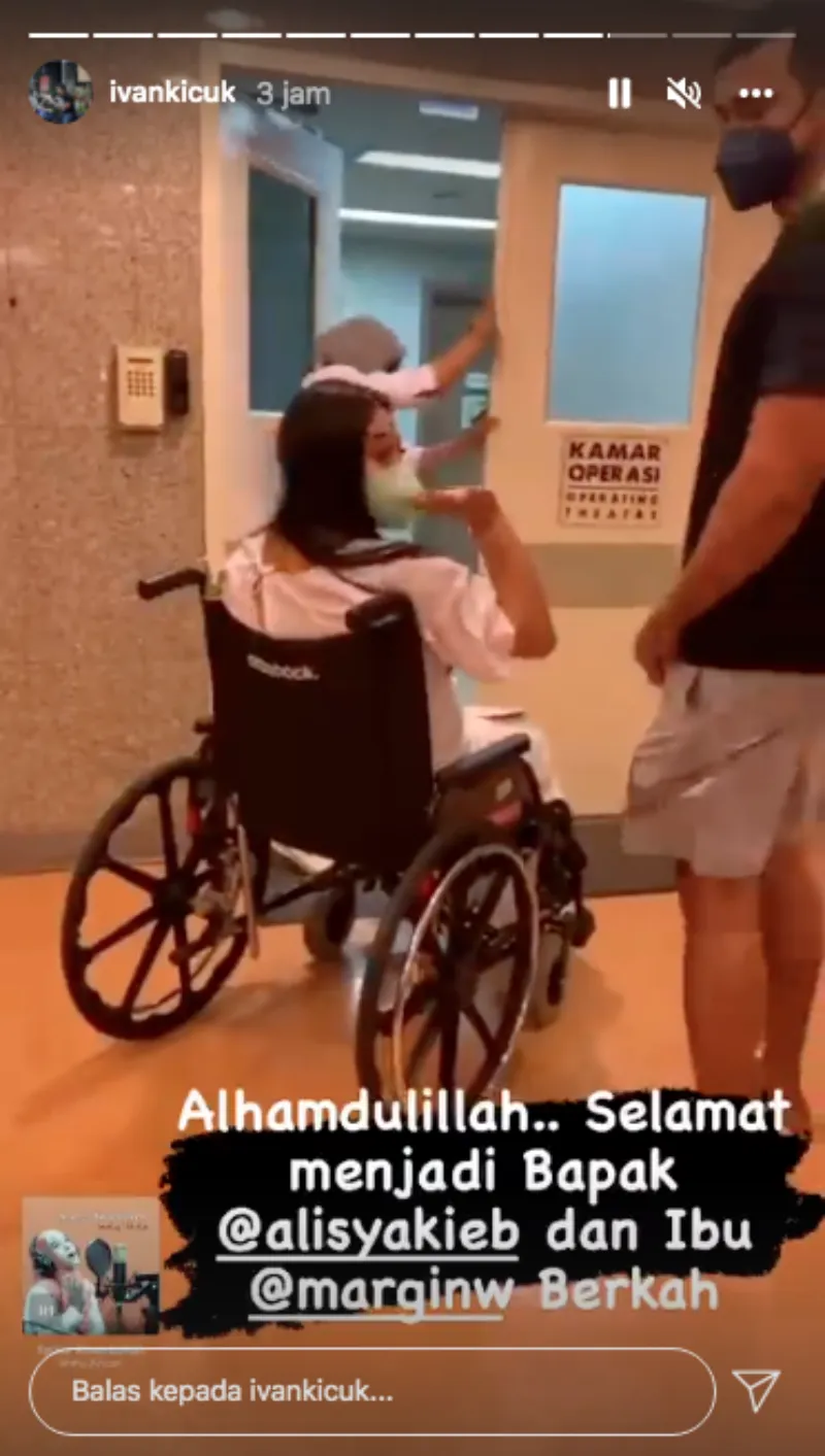 margin lahiran anak pertama © 2021 Instagram