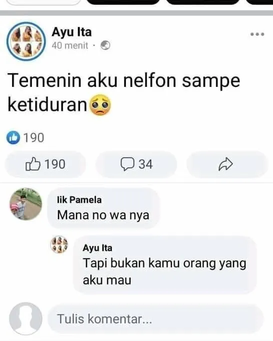 tanya jawab asmara di medsos lucu © 2021 instagram.com tanya jawab asmara di medsos lucu © 2021 instagram.com