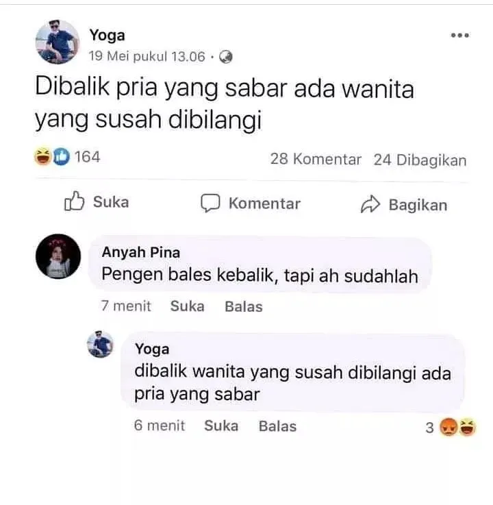 tanya jawab asmara di medsos lucu © 2021 instagram.com tanya jawab asmara di medsos lucu © 2021 instagram.com