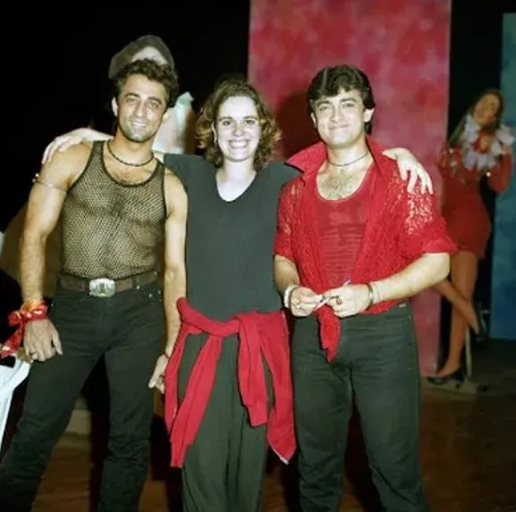 Aamir Khan bareng adiknya Faisal Khan © berbagai sumber