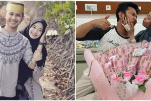 7 Momen Ega Noviantika ultah di rumah sakit, Rafly DA beri buket uang