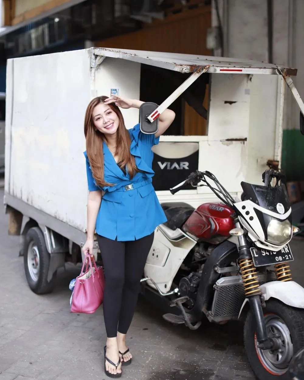 potret delta hesti istri tom liwafa © instagram potret delta hesti istri tom liwafa © instagram