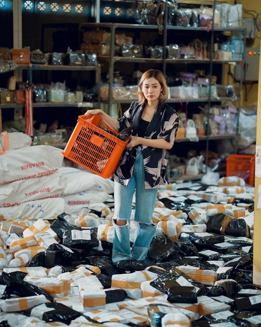 potret delta hesti istri tom liwafa © instagram potret delta hesti istri tom liwafa © instagram