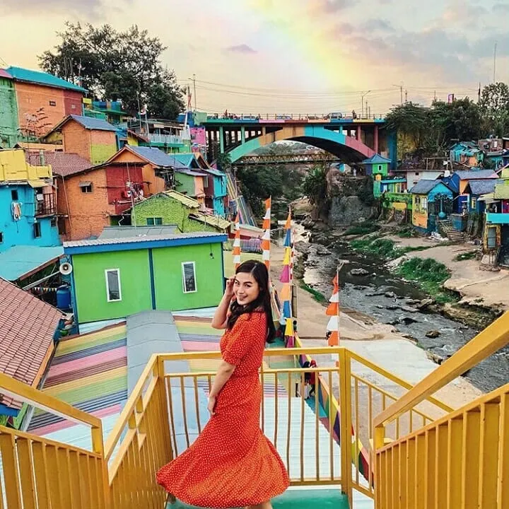 Potret apik Kampung Jodipan Instagram Potret apik Kampung Jodipan Instagram