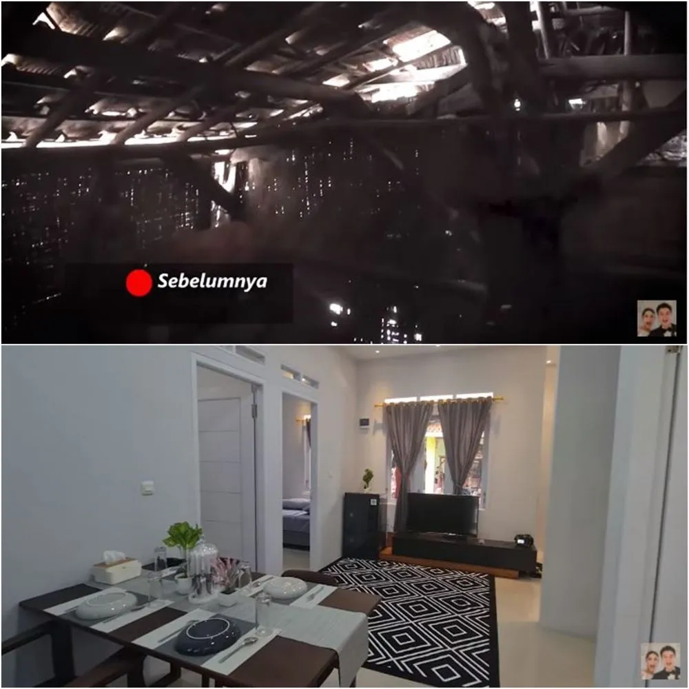 potret rumah satpam kantor baim usai renovasi © YouTube