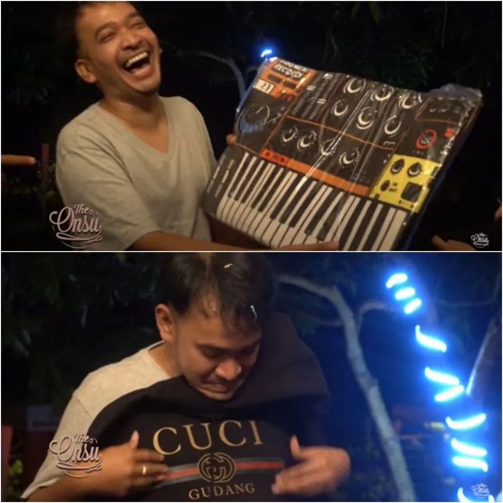 seleb dapat kado ultah dari karyawan © YouTube