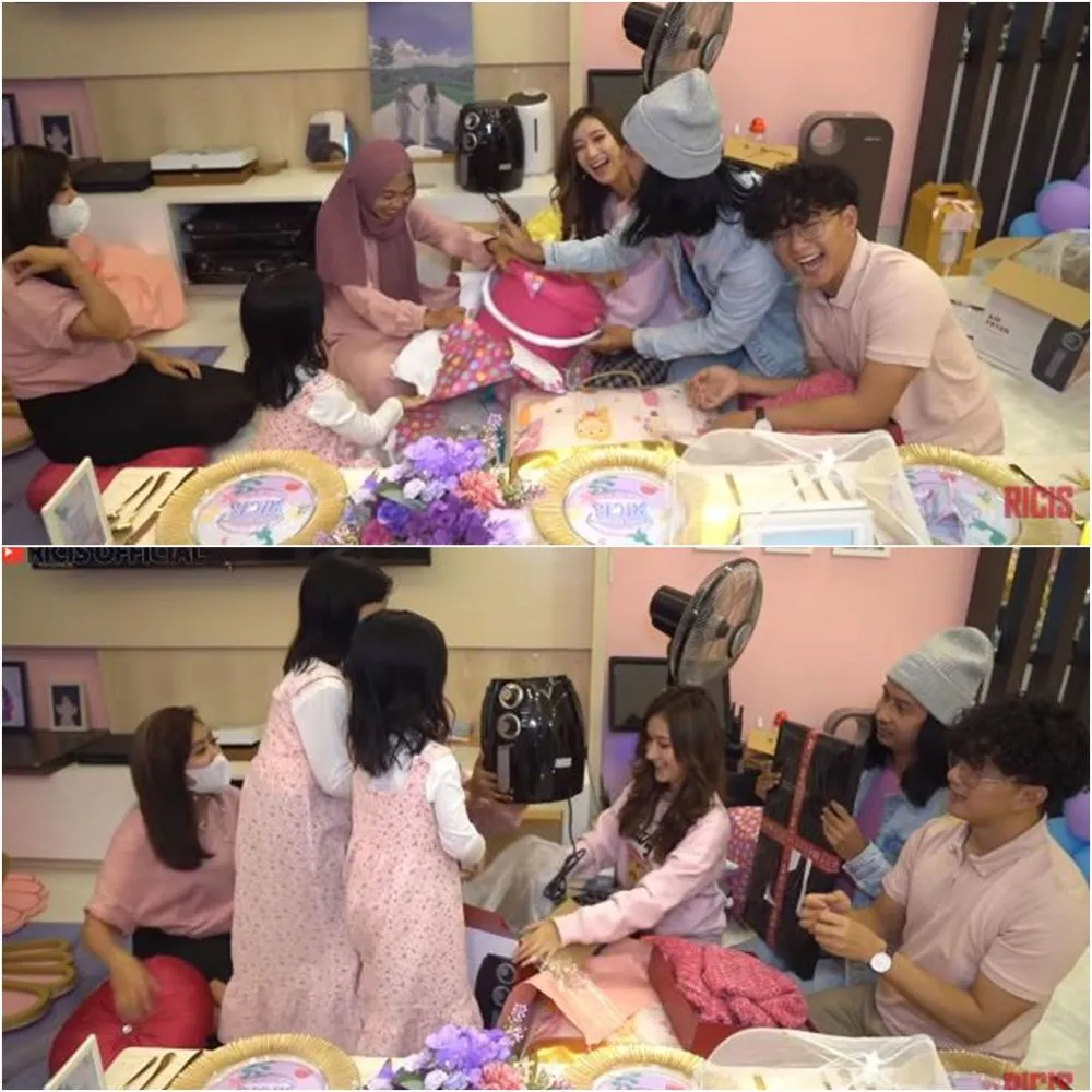 seleb dapat kado ultah dari karyawan © YouTube