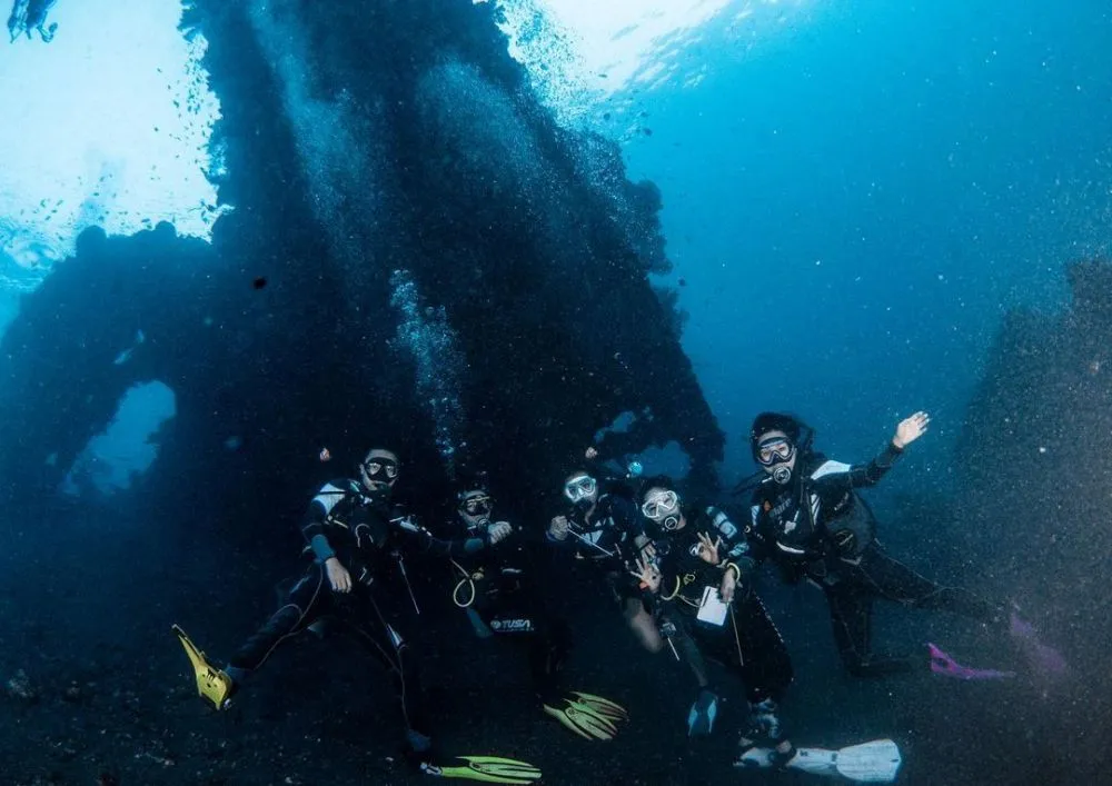 Potret Gisel Diving © 2021 Instagram