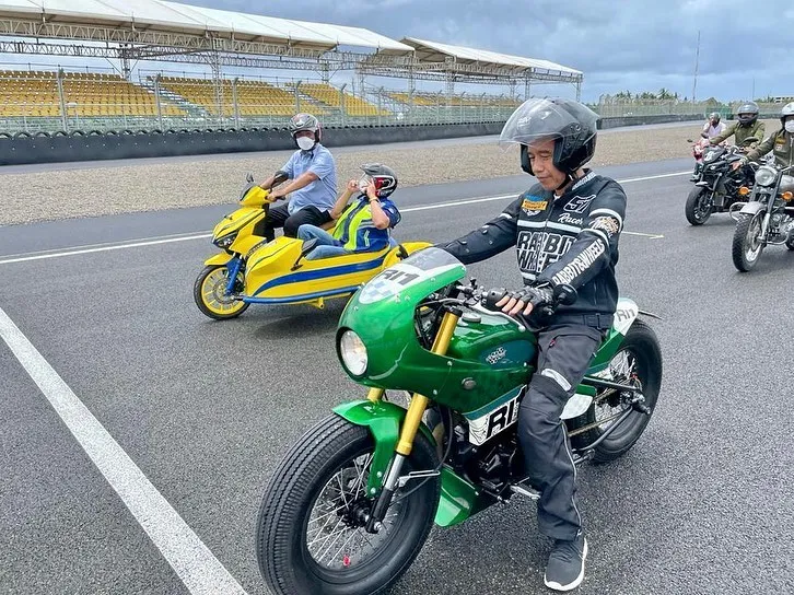 Potret persiapan sirkuit mandalika © 2021 brilio.net