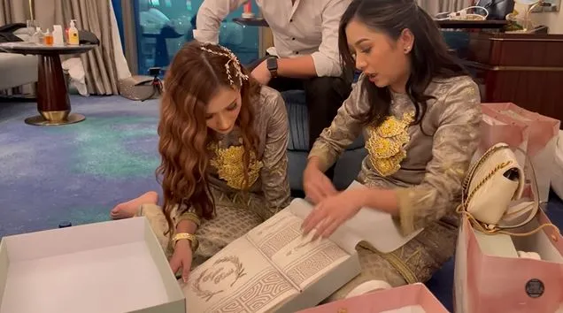 suvenir pernikahan Ria Ricis © 2021 brilio.net