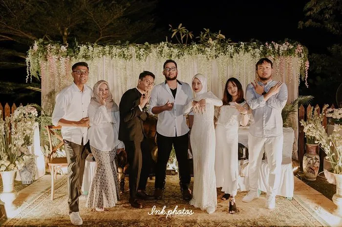 potret dekorasi pernikahan YouTuber Indonesia Berbagai sumber 