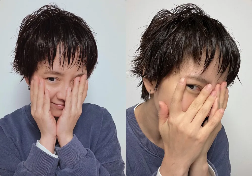 song ji-hyo rambut pendek © 2021 Instagram